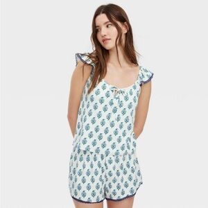 Bouquet Pointelle Tank Top and Shorts Pajama Set Roller Rabbit x Target